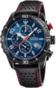 Festina Herreur F20519-2 Blå/Læder Ø45 mm