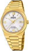 Festina Herreur F20032-1 Swiss Made Sølvfarvet/Gul guldtonet stål