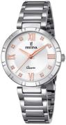 Festina Dameur F16936-B Mademoiselle Sølvfarvet/Stål Ø32.5 mm