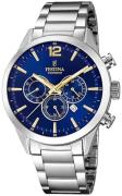 Festina Herreur F20343-2 Sport Blå/Stål Ø44 mm