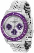 Invicta Herreur 36735 Speedway Sølvfarvet/Stål Ø39.5 mm