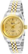 Invicta Dameur 29405 Specialty Champagne/Gul guldtonet stål Ø36 mm