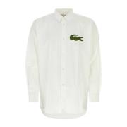 Hvid Poplin Skjorte - Klassisk Stil
