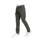 Khaki Camouflage Slim Fit Bukser