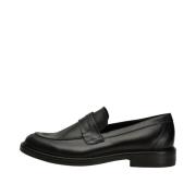 Stanley Læder Loafer - SORT