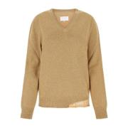 Hyggelig Melange Sennep Oversize Sweater