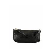 Rachel Croco Embossed Leather Taske