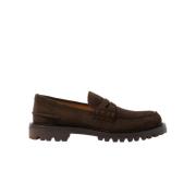 Wooster Loafers - Brune Ruskindspennyloafers med Vibram-sål