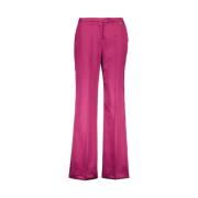 Fuchsia Straight Trousers