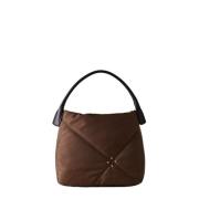 Diagonalt Syet Hobo Taske