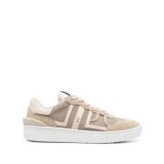 Beige Mesh Sneakers