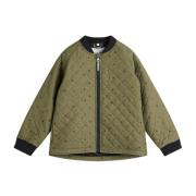 Noaoa Miniature - Dreng Ben Thermo Jacket - Print Green