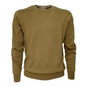 Beige Crew Neck Sweater 1535