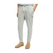 Stretch Sweatpants i Sueded Cotton Jersey