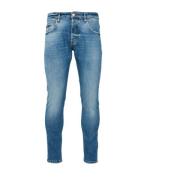 Mørk strækbart denim Yaren jeans