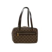 Brugt Brun Læder Louis Vuitton Taske