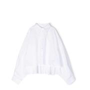 Optisk Hvid Bomuldsskjorte til Piger