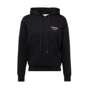 5C Felpa Hoodie Herre Sort