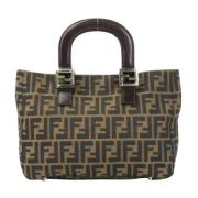 Pre-owned Canvas fendi-tasker