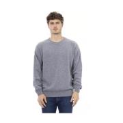 Lyseblå Crewneck Sweater