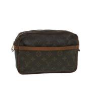 Pre-owned Canvas louis-vuitton-tasker