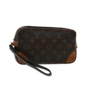 Pre-owned Canvas louis-vuitton-tasker