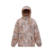 Leopard Print Parka fra PIRENEX