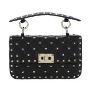 Small Rockstud Spike Nappa Leather Taske