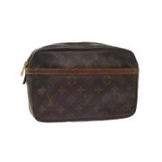 Pre-owned Canvas louis-vuitton-tasker