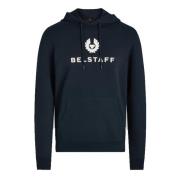 Farveblok Signatur Sweatshirt Hættetrøje