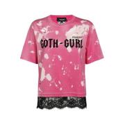 Fuchsia T-Shirt til Kvinder - Høj Kvalitet Stilfuld