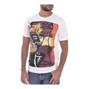 Bomuld Print Africa T-shirt - Dsquared2