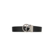 Belt with logo