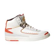 Cremet Orange Retro Sneakers