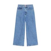 Højtaljede Jeans