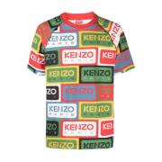 Stilfuld Rød T-shirt eller Polo med KZO Labels
