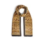 Heritage Jaguar Chain Print Stole Stole