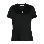 Sorte T-shirts Polos til kvinder AW23