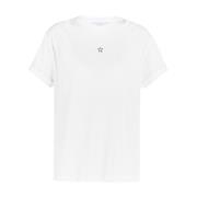 Rullet ærme T-shirt