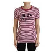 Hvid Pink IBIZA Eksklusiv T-shirt