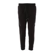 Sorte Fleece Joggers til Mænd