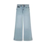 Viddebenet Denim Jeans - Blå, 24