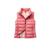 Skinnende Pink Dunvest