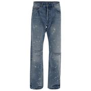 Beskidte Low-Waist Jeans