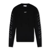 Sweater med logo