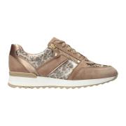 Toscana Ruskind Læder Sneaker - Lys Taupe