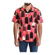 Moderne Lyserød Silkeskjorte - Spar 2496 kr.