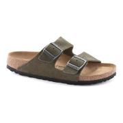 Arizona Suede Sandaler - Thyme