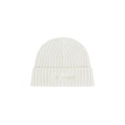 Ribbet Lammeuld Logo Beanie