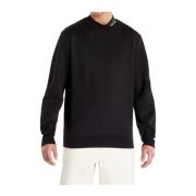 Herre Halv-Zip Logo Sweatshirt